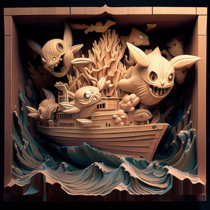 A Shipful of Shivers GhoShip and GhoPokmon